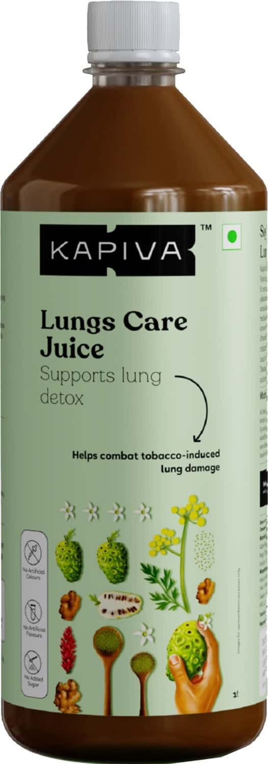 Kapiva Lungs Care Juice | With Noni Ginger And Fennel Seeds To Uplift Lung Health