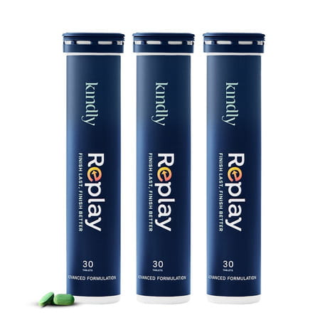 Kindly Health Replay Testo Supplements |Ginkgo Biloba For Men Ayurvedic 100% | 30 Tabs | Pack Of 3