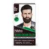 Nisha Beard Colour For Men Black Brown 120G | Professional Beard Hair Colour | Ammonia Free