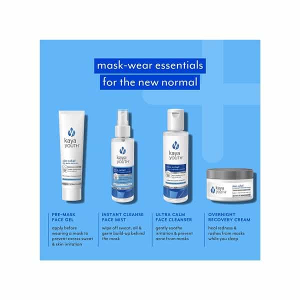 Kaya Youth Skin Relief Pre Mask Face Gel - 50 Gm