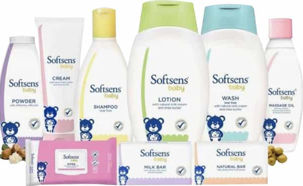 Softsens Baby Complete Baby Bath & Skin Essentials Set