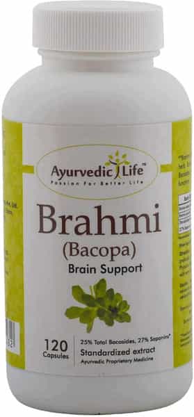 Ayurvedic Life Bacopa 120 Capsules (Pack Of 5)