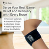 Dr. Odin At 01 Tennis Elbow Brace - Adjustable Compression Support For Pain Relief & Injury Recovery