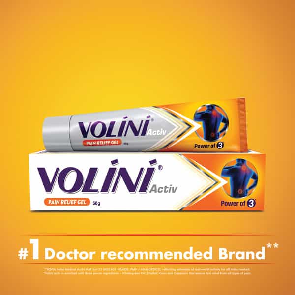 Volini Activ Pain Relief | Gel | 50 Gm