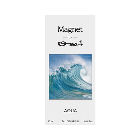 Ossa Magnet Aqua Eau De Parfum | Bergamot | Patchouli | Cedarwood | Sandalwood | Musk | Unisex 30Ml