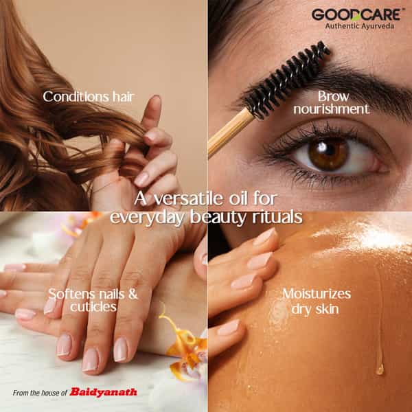 Goodcare Cold Pressed Castor Oil 200Ml | Hair & Scalp Care | Skin Hydration | Natural Laxative