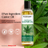 Goodcare Cold Pressed Castor Oil 200Ml | Hair & Scalp Care | Skin Hydration | Natural Laxative