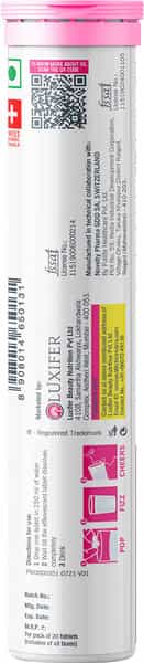 Chicnutrix Cysterhood - For Pcos Management 600Mg (Nac)& Vitaminc-1X(20 Effervescent Tablets)