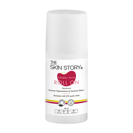 The Skin Story Under Arm Roll On For Odor Control Anti Pigmentation 40 Ml