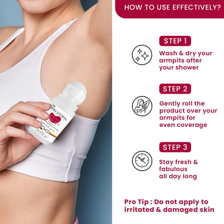 The Skin Story Under Arm Roll On For Odor Control Anti Pigmentation 40 Ml