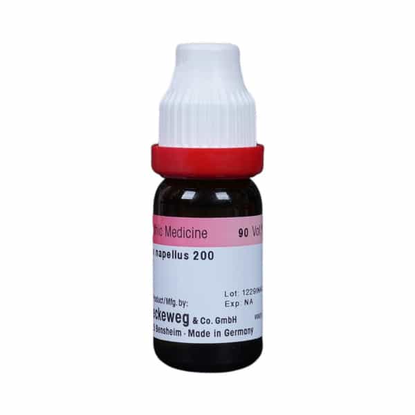Dr. Reckeweg Aconite Napellus 200 Ch (11Ml)