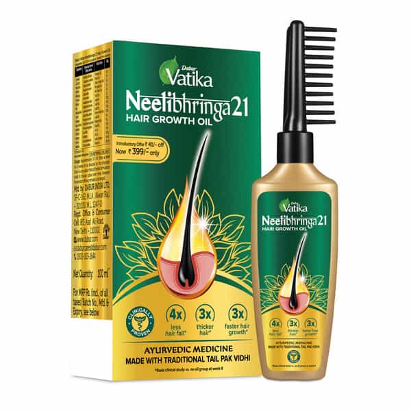 Dabur Vatika Neelibhringa 21 Hair Growth Oil-100Ml