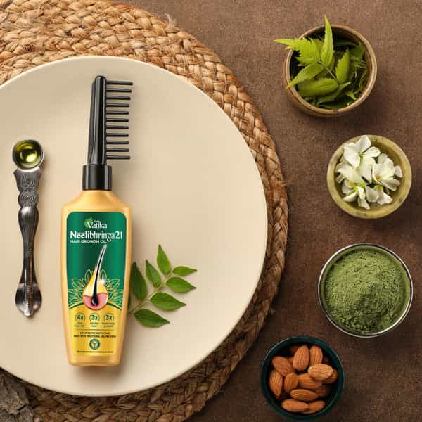 Dabur Vatika Neelibhringa 21 Hair Growth Oil-100Ml