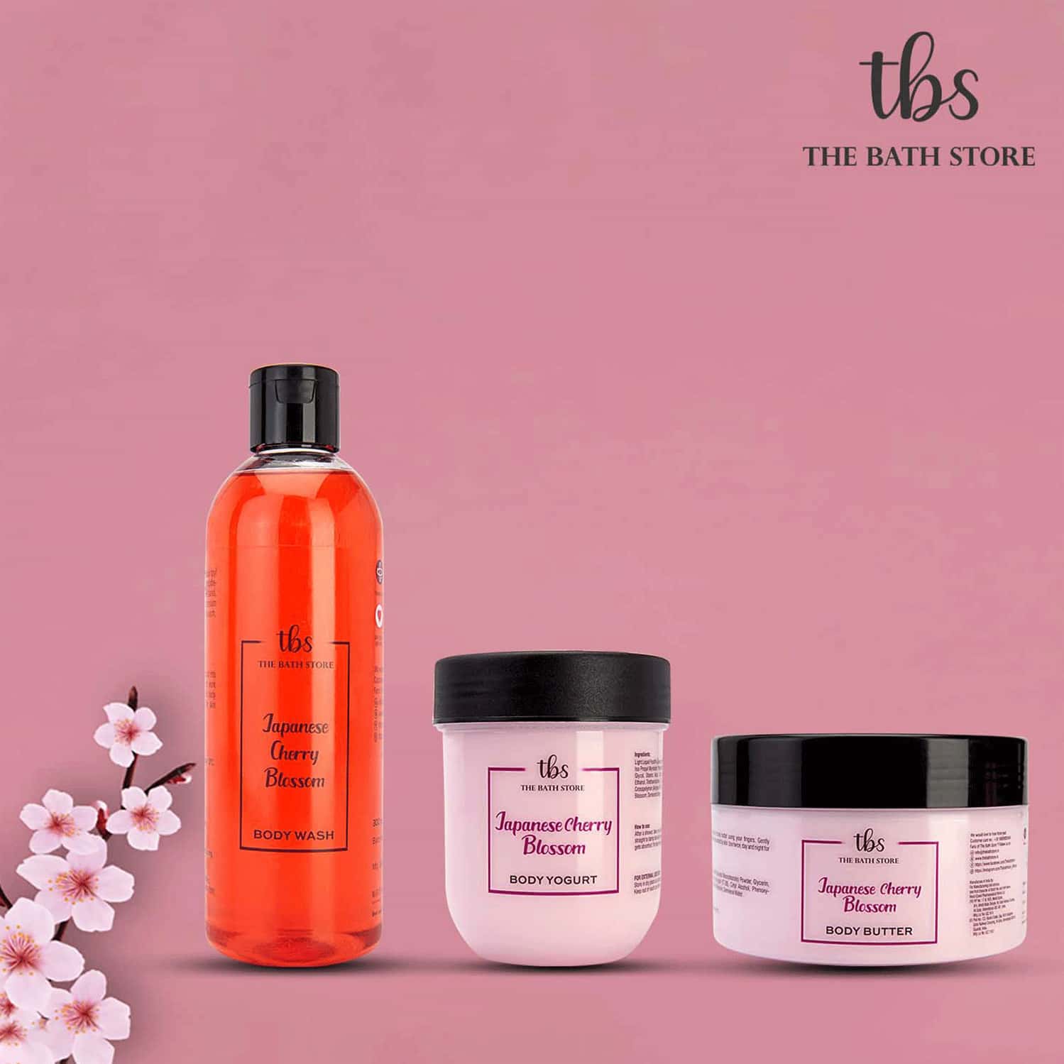 Buy THE BATH STORE JAPANESE CHERRY BLOSSOM COMBO Online & Get Upto 60