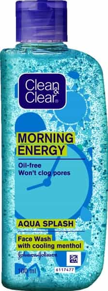 Clean & Clear Morning Energy Aqua Splash Face Wash Bottle Of 100 Ml