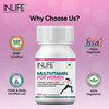 Inlife Women's Multivitamin Tablets | Supports Immunity And Energy Levels | 60 Tablets
