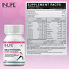 Inlife Women's Multivitamin Tablets | Supports Immunity And Energy Levels | 60 Tablets