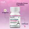 Inlife Women's Multivitamin Tablets | Supports Immunity And Energy Levels | 60 Tablets