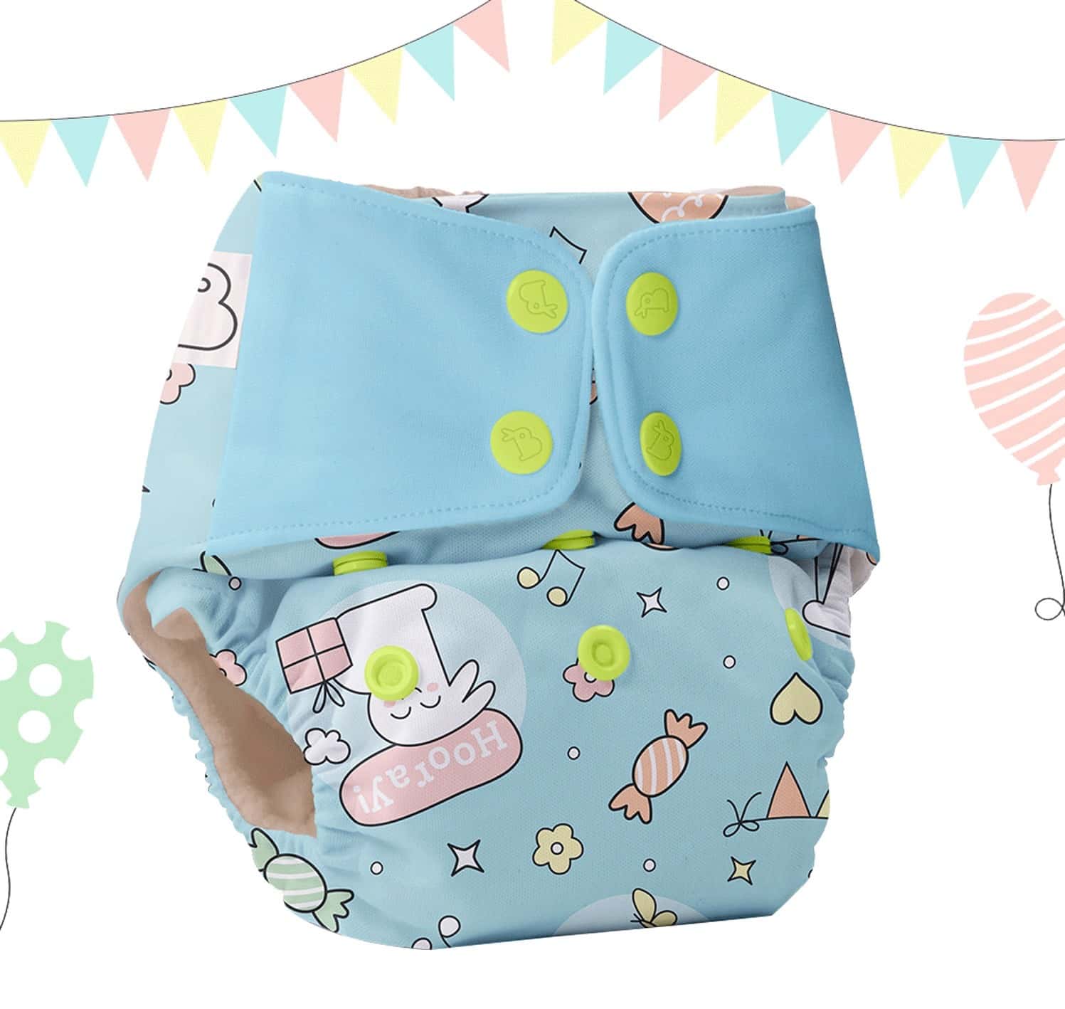 Buy SUPERBOTTOMS FREESIZE UNO REUSABLE CLOTH DIAPER WITH DRY FEEL