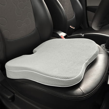Betterhood Grey Memory Foam Ergonomic Seat Cushion For Car