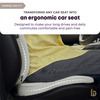 Betterhood Grey Memory Foam Ergonomic Seat Cushion For Car