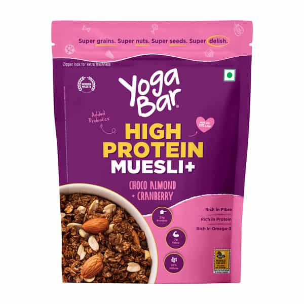 Yoga Bar High Protein Muesli Choco Almond Cranberry 850G