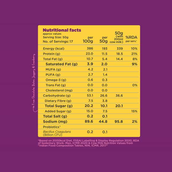 Yoga Bar High Protein Muesli Choco Almond Cranberry 850G