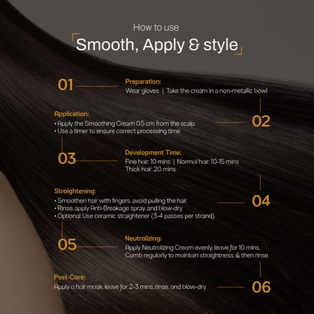 Yuthika Professional Vertix Hydrolyzed Keratin Hair Smoothing Cream For Resistant Hair 500ml