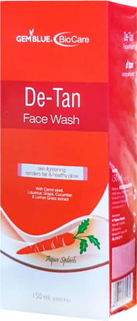 Gemblue Biocare De-Tan Face Wash 150ml