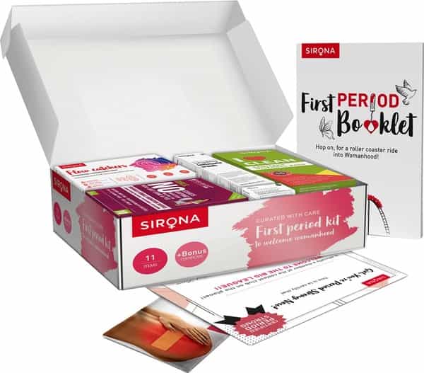 Sirona First Period Box Kit