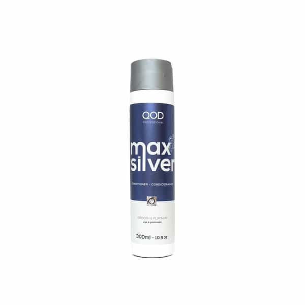 Qod Professional Max Silver Conditioner | Sulphate Free | Sodium Chloride Free | 300 Ml