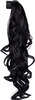 Streak Street Curly Jet Black Ponytail