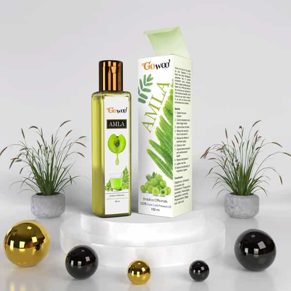 Go Woo 100% Amla Carrier Oil For Hair 100 Ml