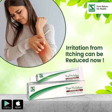 Dr. Willmar Schwabe India Topi Sulphur 25 Gm