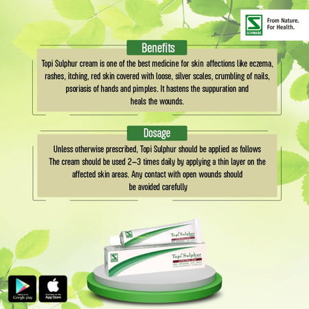 Dr. Willmar Schwabe India Topi Sulphur 25 Gm