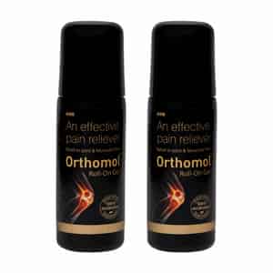 Orthomol Pain Relief Gel Roll-on Gel 75 Gm | Joint | Knee | Back Pain & Muscle Pain (pack Of 2)