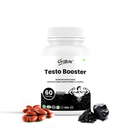Oribite Testo Booster Tablets For Strength & Performance 60 Tablets