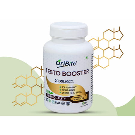 Oribite Testo Booster Tablets For Strength & Performance 60 Tablets