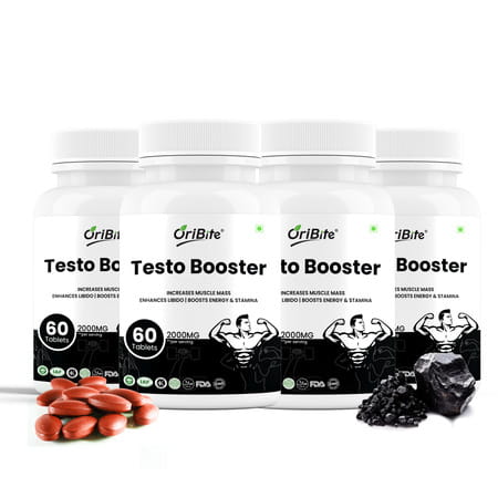 Oribite Testo Booster Tablets For Strength & Performance 60 Tablets