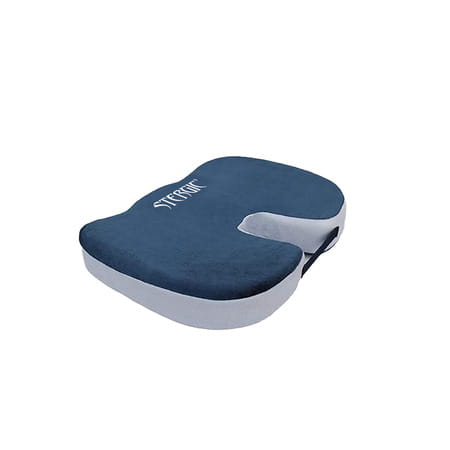 Stergic Coccyx Cushion Orthopedic Memory Foam Seat Pad For Tailbone Sciatica & Back Pain 1 No'S