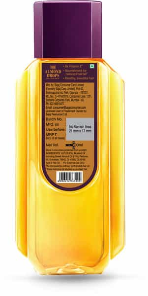 Bajaj Almond Drops Hair Oil 500 Ml