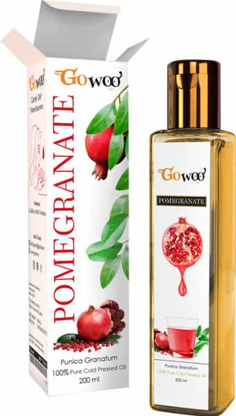 Go Woo 100% Pure Pomegranate Seed Carrier Oil Cold Pressed