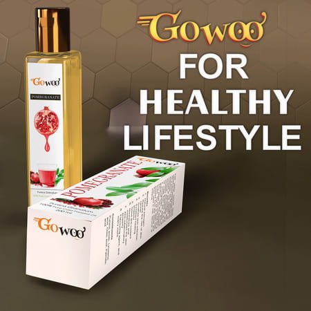 Go Woo 100% Pure Pomegranate Seed Carrier Oil Cold Pressed
