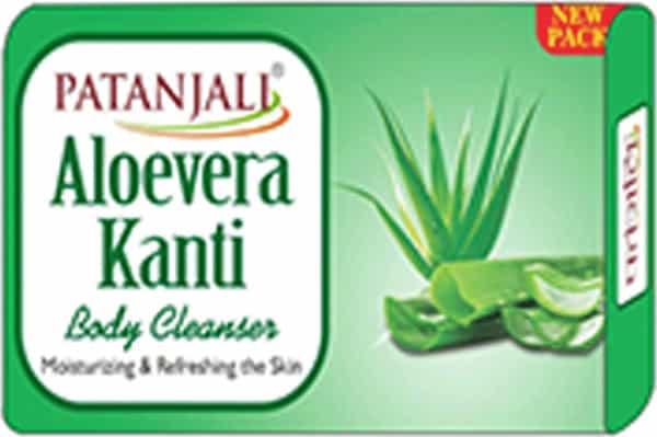 Patanjali Aloevera Kanti Body Cleanser Soap 100 Gm