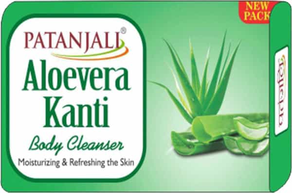 Patanjali Aloevera Kanti Body Cleanser Soap 100 Gm