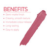 Myglamm Lit Creamy Matte Lipstick-Tequila Sunrise
