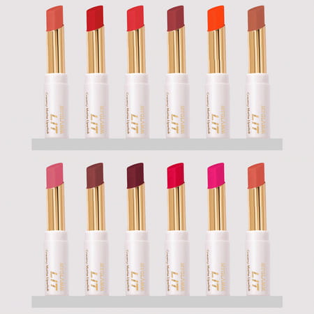 Myglamm Lit Creamy Matte Lipstick-Tequila Sunrise