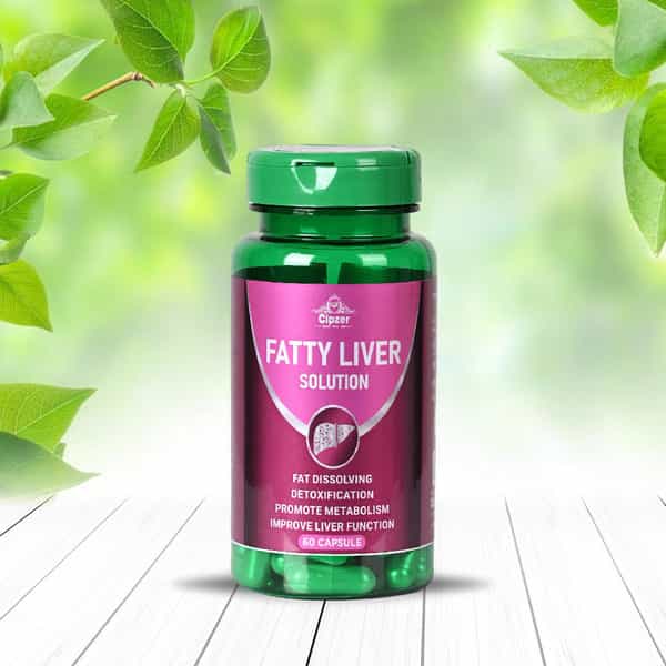 Cipzer Fatty Liver Solution Capsule Manage Fatty Liver Conditions,Supports Liver Health 60 Capsules