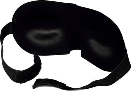 Viaggi 3d Sleep Eye Mask- Black