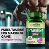 Vlado's Himalayan Organics L-Taurine 500Mg Supplement | Support Muscle Recovery | 120 Veg Capsules